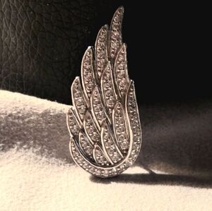 Sterling Silver Angel Wing Necklace Pendant
